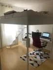 Cama suspensa feito sob medida