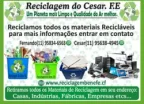 Reciclagem do Cesar F.E