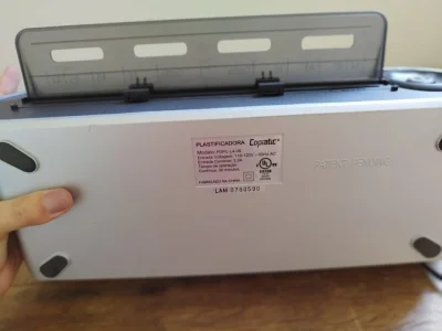 Plastificadora de Papel