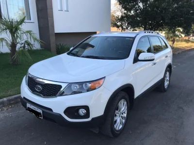 Kia Sorento 2.4ex Branco Compreto 2012
