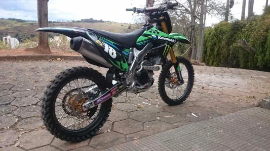 Kawasaki Kx 250 F 2009 Verde
