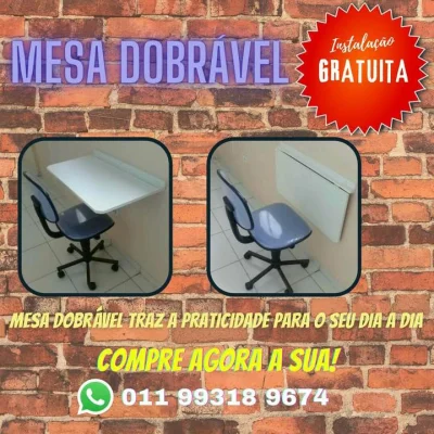 Mesa Dobrável P Cozinha