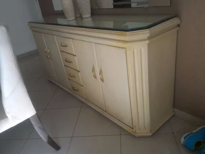 Buffet com Tampo de Vidro
