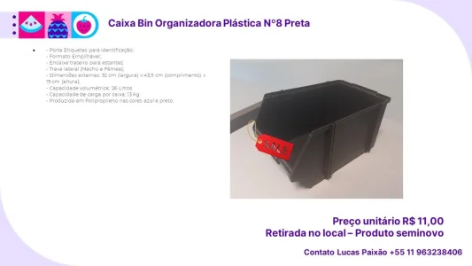 Caixa Bin 8