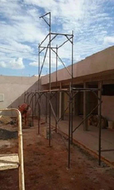 Lote de Andaimes Faxadeiro para Construção Civil