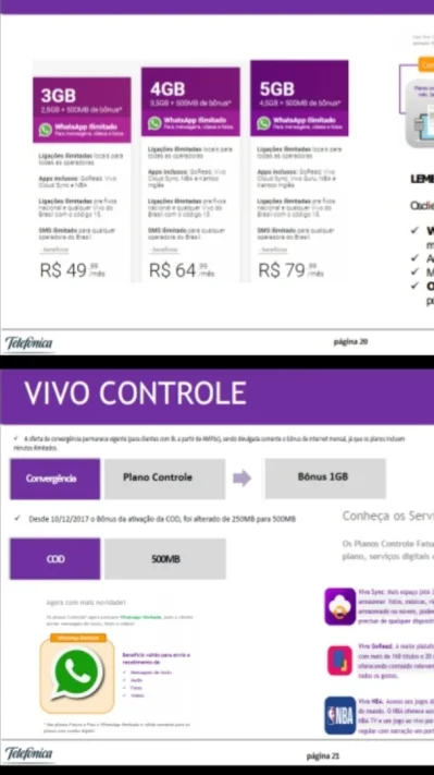 Internet Vivo Fibra Optica , Tv, Fixo e Chip Controle