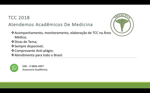 Elaboração de Tcc para Medicina