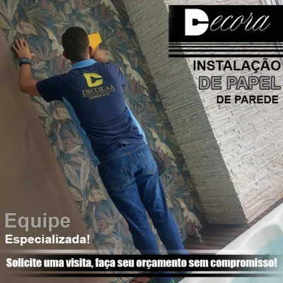 Decora Instalação de Papel de Parede