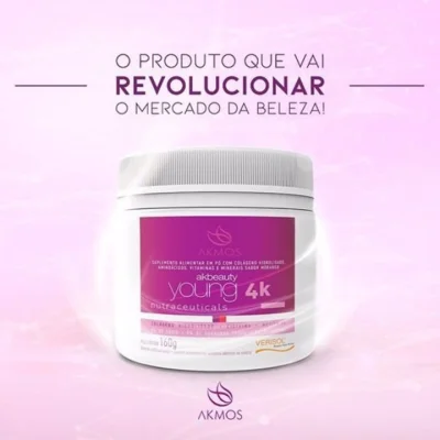 Colágeno Verisol Ak Beauty 4k Morango