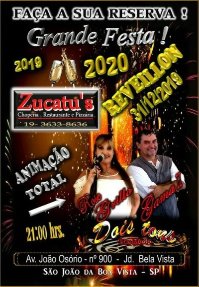 Reveillon no Zucatus