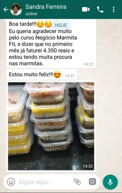 Curso Negócio Marmita Fit