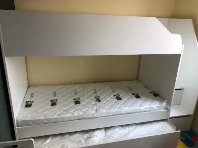 Beliche com 3 Camas Tok Stok