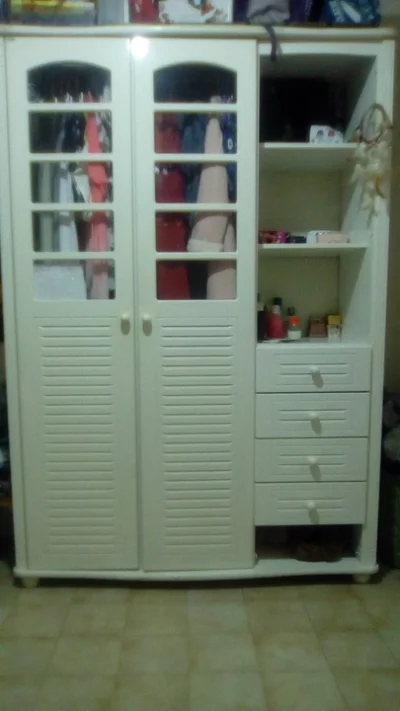 Guarda Roupa Branco 2 Portas