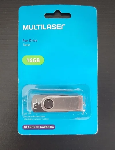 Pendrive 15gb Multilaser