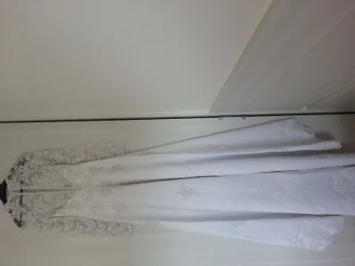Vestido de Noiva Bordado a Mão