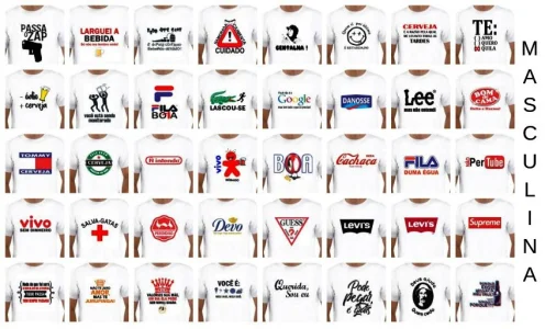 Camisa Personalizada Unissex Frases Divertidas