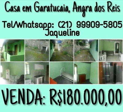 Casa Mobiliada em Garatucaia Angra dos Reis