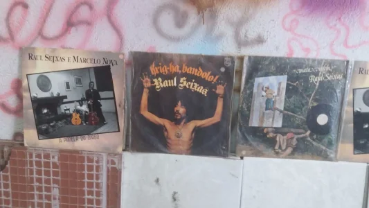 Colecao de Discos em Vinil