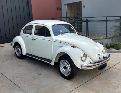 Raridade Fusca Placa Preta