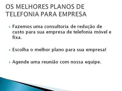 Consultoria de Redução de Custo de Telefonia