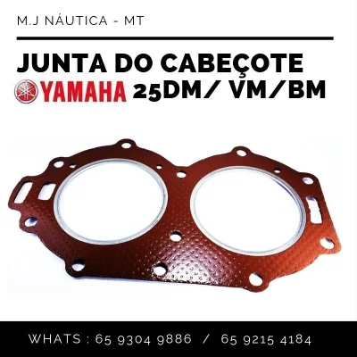 Junta do Cabeçote Yamaha 25 Hp