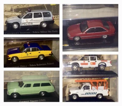 Miniaturas 1/43 Carros Incríveis e Carros de Serviço