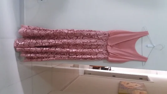 Vestido Rosa de Festa