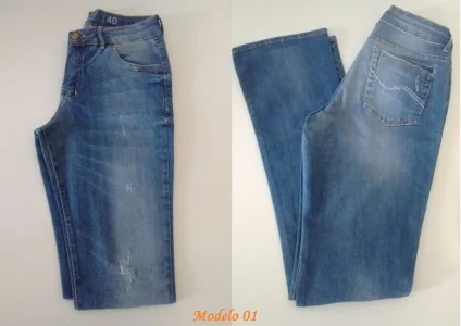 Calça Jeans Feminina Atacado e Varejo Diversos Modelos em Jeans