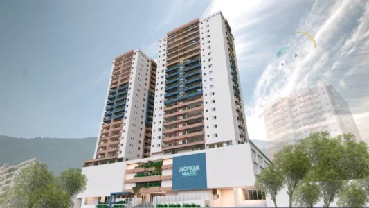 Apartamento com 77.04 m2 - Tupi - Praia Grande SP
