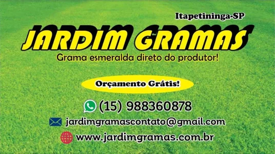 Grama Esmeralda Direto do Produtor *orçamento Grátis* São Paulo