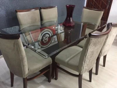 Mesa de Jantar / 6 Cadeiras