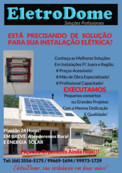 Elétricista Juara MT e Região