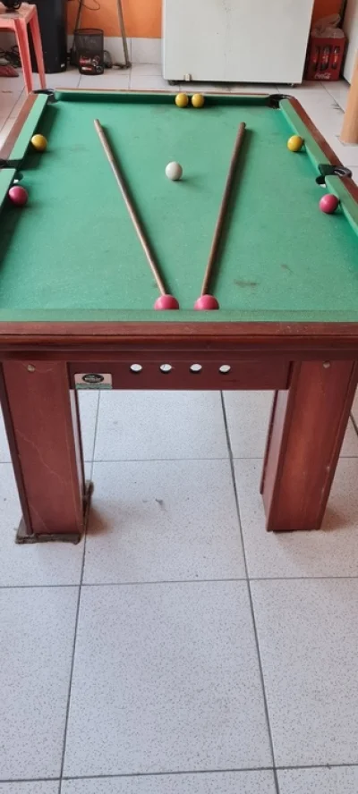 Vendo uma Sinuca Profissional Bom para Sua Casa Bom para Salão de Fest