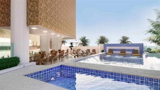 Apartamento com 75.39 m2 - Oceanopolis - Mongagua SP