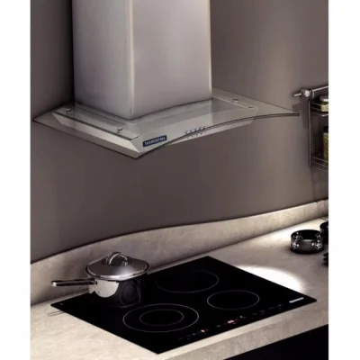 Coifa de Parede Tramontina Vetro 60 Cm Aço Inox c/ Vidro 220v