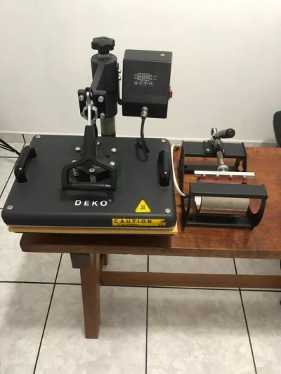 Prensa Térmica 8 em 1 (base 29x38) 110v