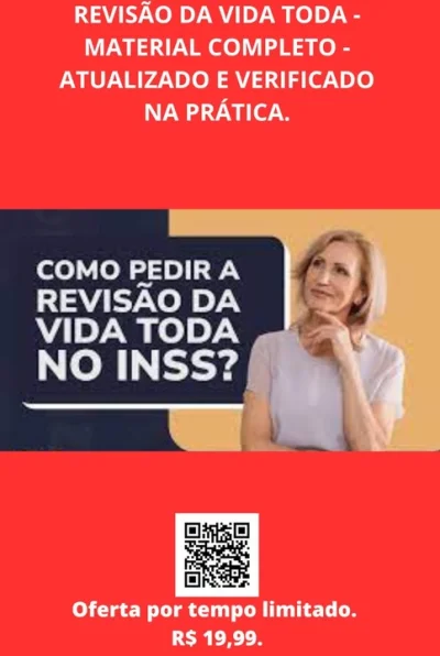 Revisão da Vida Toda - Material Completo - Verificado na Prática