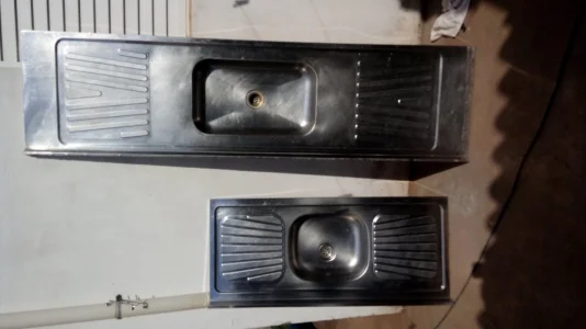Pias de Aço Inox 2.000 e 1.20