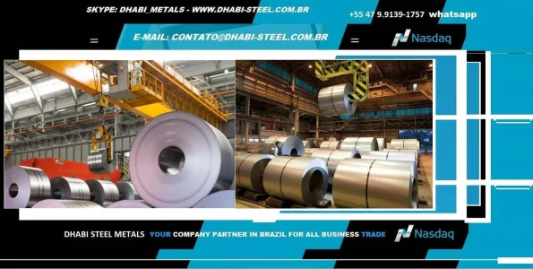 Bobina Galvalume, Galvanizada, Zincada - Dhabi Steel