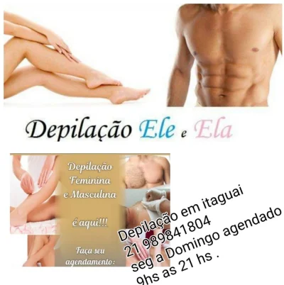 Depilação Masculina e Feminina em Itaguai