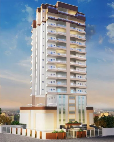 Apartamento com 51.04 m2 - Aviação - Praia Grande SP