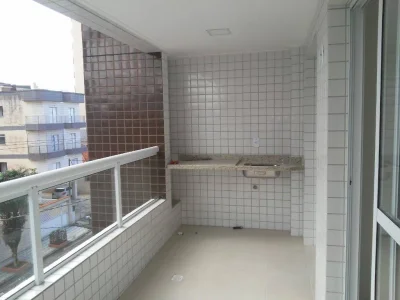 Apartamento com 78 m2 - Ocian - Praia Grande SP