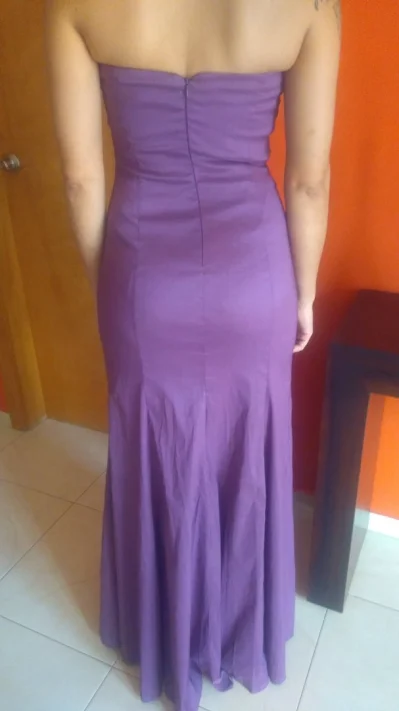 Vestido de Festa Longo - Seminovo - Marca Caroline Won