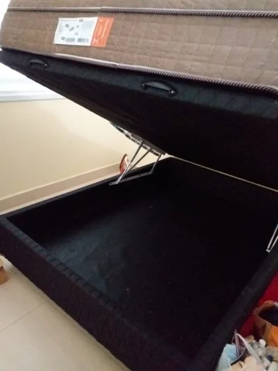 Cama Box com Bau