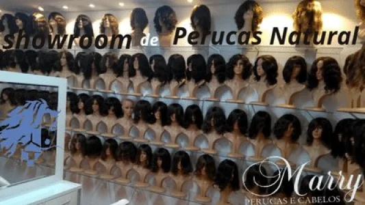 Peruca de Cabelo Natural