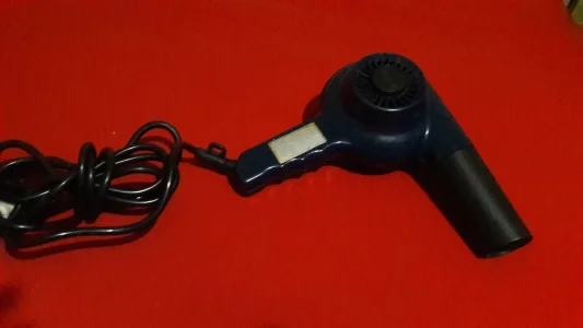 Secador de Cabelo Azul