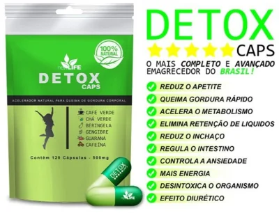 Detox Caps - Emagracedor