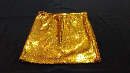 Minisaia Dourada Tam M (nova)