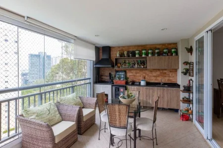 Lindo Apartamento com 3 Dormitórios Cozinha Integrada com a
