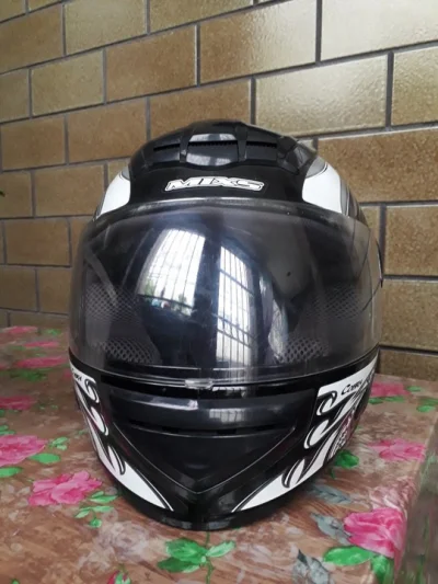 Capacete Mx Cobra Plus Mixs Preto Feminino - Tam 56